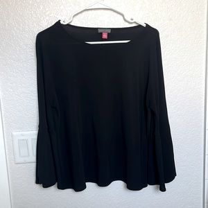 Vince Camuto, S, black blouse